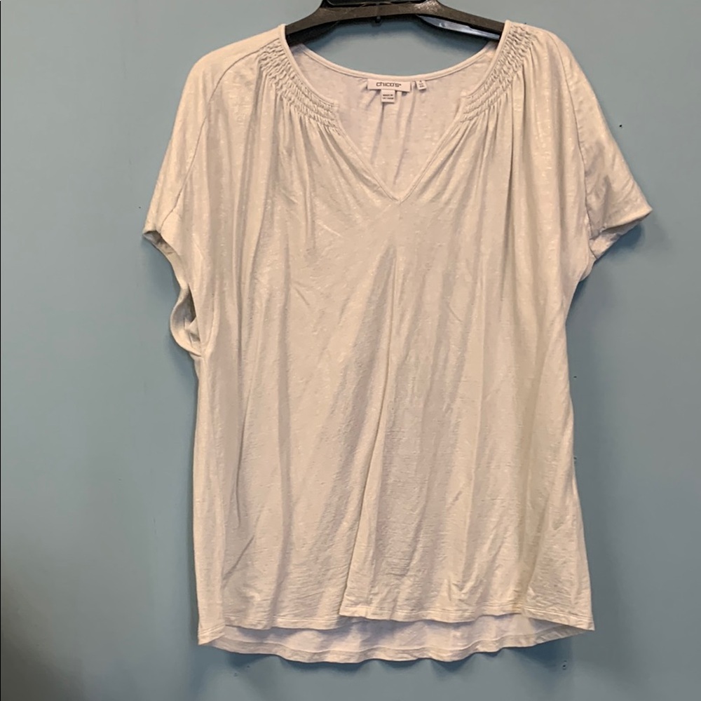 Chico's Light Cream Women's Blouse